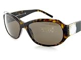 Versace - New Authentic VERSACE SUNGLASSES 4092 108/3 Dark Brown Lens Dark Havana Frames Size:58-16-130