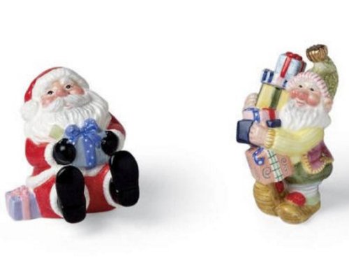 Fitz and Floyd Happy Pepper Shakers