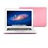 GMYLE® Pink Frosted See-Through Rubber Coating Hard Shell Clip Snap On Envelope Cover for Apple 13" 13.3 inches MacBook Air