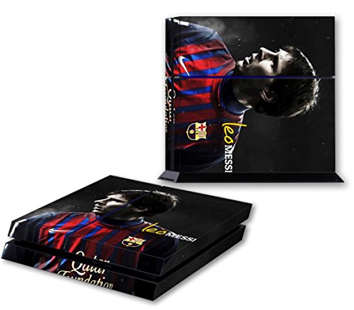 LEO MESSI PS4 Skin Vinyl Decal PlayStation 4 Console Sticker Barca FCB 131