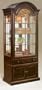 Aged Cobalt Curio Cabinet