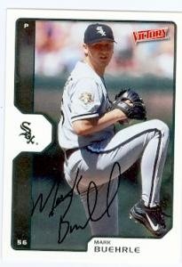 Mark Buehrle Autographed/Hand Signed Baseball Card (Chicago White Sox) 2002 Upper Deck Victory #214