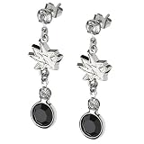 San Jose Sharks Earrings NHL Logo w/ Team Colors