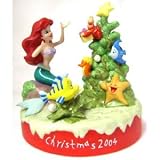 Walt Disney Ariel The Little Mermaid Limited Edition Porcelain Christmas Figurine 2004 Sea-sons Greetings by Grolier Scholastic