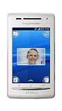 Sony Ericsson Xperia X8 Android Navy-PinkTouch Screen Mobile Phone O2 Pay As You Go / Pre-Pay/ PAYG (Including £10 Airtime)