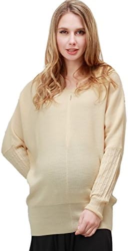 Sweet Mommy Organic Cotton Knit Maternity and Nursing Dolman Sweater