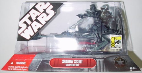 Childrens Toyshop  Third Party New : Shadow Scout with Speeder Bike