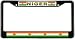 Niger Nigerien Flag Black License Plate Frame Metal Holder