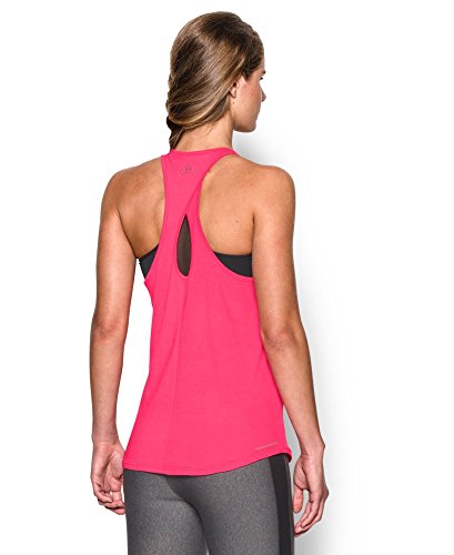 Under Armour Women's Charged Cotton® Tank Medium HARMONY RED