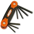 Folding Hex and Torx Key Set for H-D