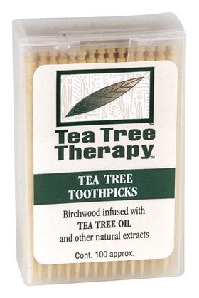 Tea Tree Therapy - Tea Tree & Menthol Toothpicks (100 count)