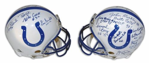 Autographed Baltimore Colts Proline Helmet 13 players