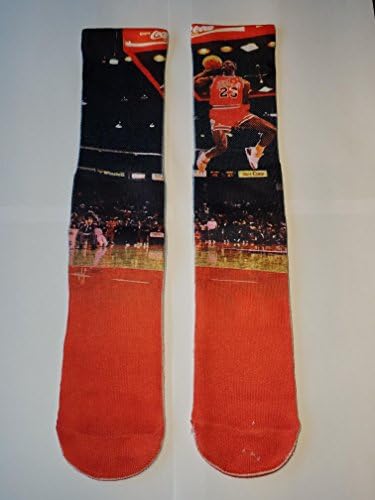 Men's Michael Jordan Basketball Socks High Flyer Pose