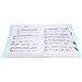 A4 Size,40 Pockets,Sheet Music Folder Files Documents Folder (Blue)