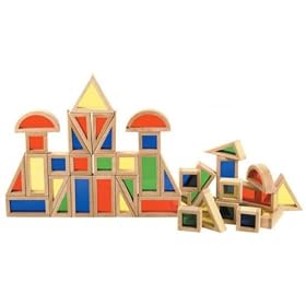 Deluxe Rainbow Blocks ( 42 piece set) by Guidecraft, Inc.