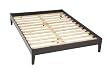 Modus Furniture Nevis California King Size Simple Platform Bed, Espresso