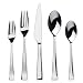 Gourmet Settings Strand 20-Piece Flatware Set, Service for 4