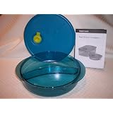 Tupperware Vent N Serve Microwave Round Divided Dish by Vent N Serve