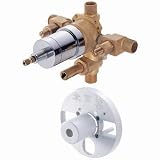 Danze D113000BT Single Control Pressure Balance Mixing Valve with Diverter and Stops