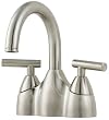 Price Pfister Contempra Double-Handle Centerset Lavatory Faucet with Pop-Up  Brushed Nickel #48-NK00