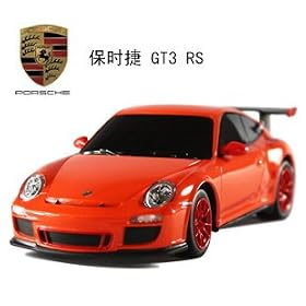 1 24 Scale Radio Remote Control Model Car Porche 911 GT3 RS R C (Orange) from R/C Cars