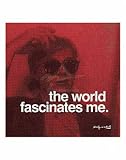 Kunstdruck Poster: Andy Warhol "The world fascinates me" 36 x 28