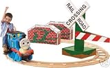 Thomas and Friends - Ride On - Thomas Track Rider Bridge, Railroad Crossing, Expansion Track Set