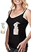 Classic All-in-One Nursing and Hands Free Pumping Tank - Black, M