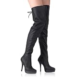 INDULGE-3011, 5 1/4 Inch PF Thigh Boot