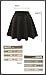 Noble U Women's Basic Solid Versatile Stretchy Swing Mini Skater Skirt