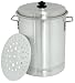 Outdoor Living : Bayou Classic 8532, 32-Qt. Tamale Pot with Lid and Steaming Rack, aluminum