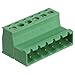 Pluggable Terminal Blocks 6 Pos 5.08mm Invert Plug 24-12AWG Screw (1 piece)