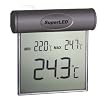 SuperLED 2-Way Reversible Indoor/Outdoor Window Thermometer