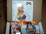 2001 Topps XFL (Xtreme Football League) Complete Football Set (CT-100) Featuring (Rod Smart, Mike Furrey Rookie Cards & XFL Cheerleaders)