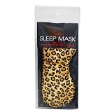 Swissco Satin Sleep Mask Leopard Print