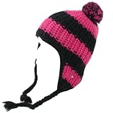 Roxy Sister Hood Beanie (Pop Pink)