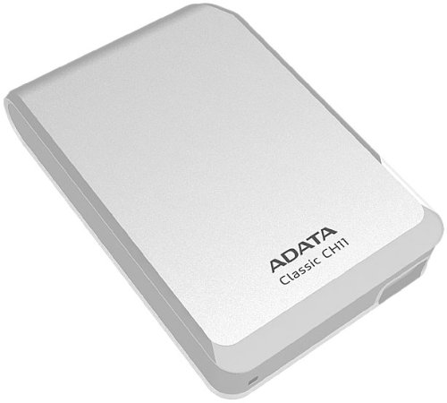 ADATA Nobility CH11 750GB externe Festplatte (6,4cm (2,5 Zoll), USB3.0) wei