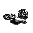 Trivet/Spoon Rest/Napkin Holder Set - Black