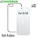 10 x Apple iPhone 5/5S-Rubber-black - blank dye case + inserts for dye Sublimation phone cover / blank Printable case, Made by INNOSUBTM USA