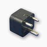 Power Bright PB11 Plug Adapter 2 Round Pin Grounded Input: American Grounded