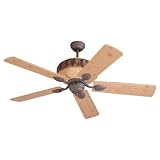 Monte Carlo Fans 5GL52WI Fan Bronze