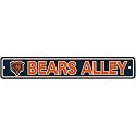 Chicago Bears Plastic Street Sign "Bears Alley"