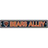 Chicago Bears Plastic Street Sign Bears Alley