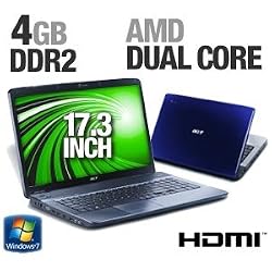 Acer AS7540-1317 17.3-Inch Laptop (Blue)