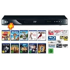 LG BD-550 + 10-Blu-ray-Disc (Bundle (FSK:12!)
