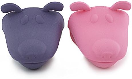 Cloth Diaper Finger Guards for Dirty Laundry & Cleaning, Blue/green or Purple/pink (purple/pink)