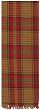 Durable Hand Woven 100% Cotton Plaid Table Runners 12x72 Inches Set of Two
