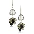 antique lever back earrings RAI