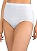 Jockey Women's Underwear Comfies Cotton Brief - 3 Pack, White/Shell/White, 7