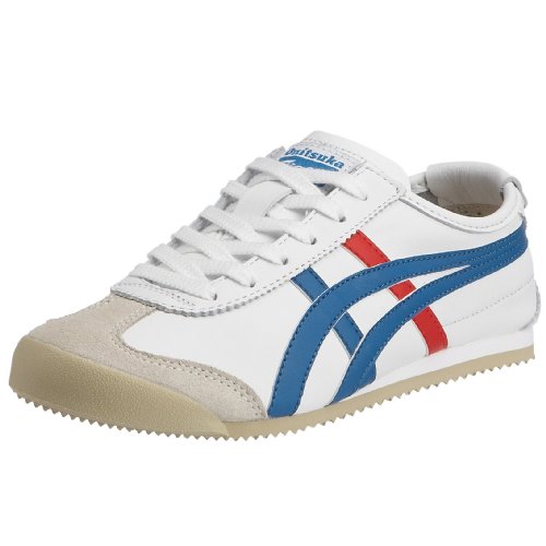 Onitsuka Tiger Unisex Mexico 66 Trainer White/Blue/Red HL202014C 11 UK